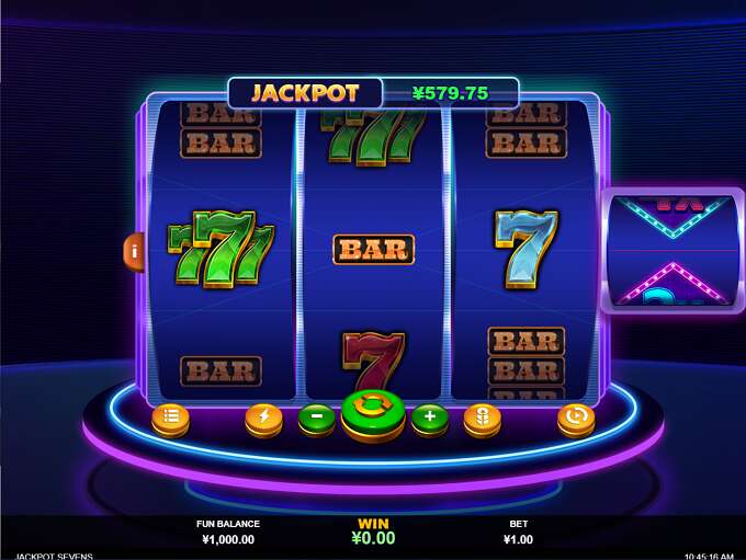 Jackpots Sevens Review